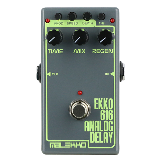 17500円貿易保証 新素材新作 MALEKKO EKKO 616 ANALOG DELAY 楽器/器材